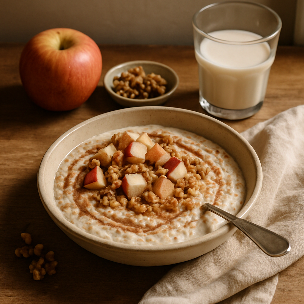 Cinnamon Roll Overnight Oats