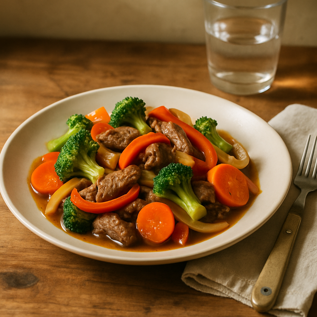 Beef and Vegetable Stir-Fry
