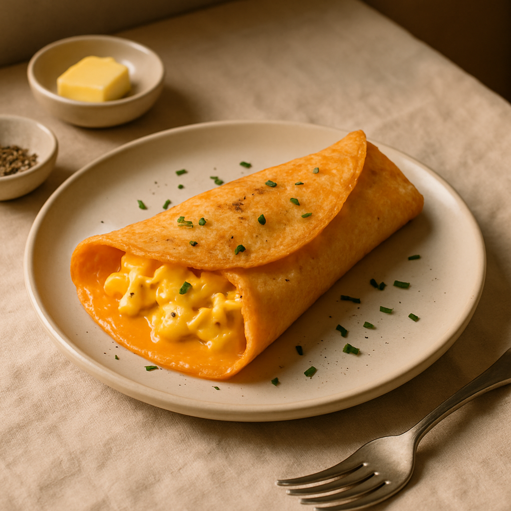 Cheese and Egg Wrap