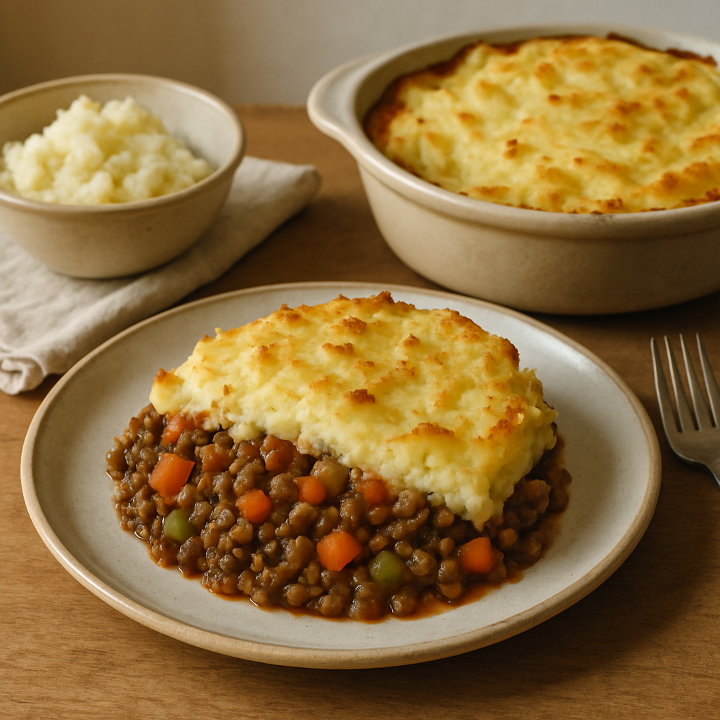 Gemüse-Linsen-Shepherd’s Pie