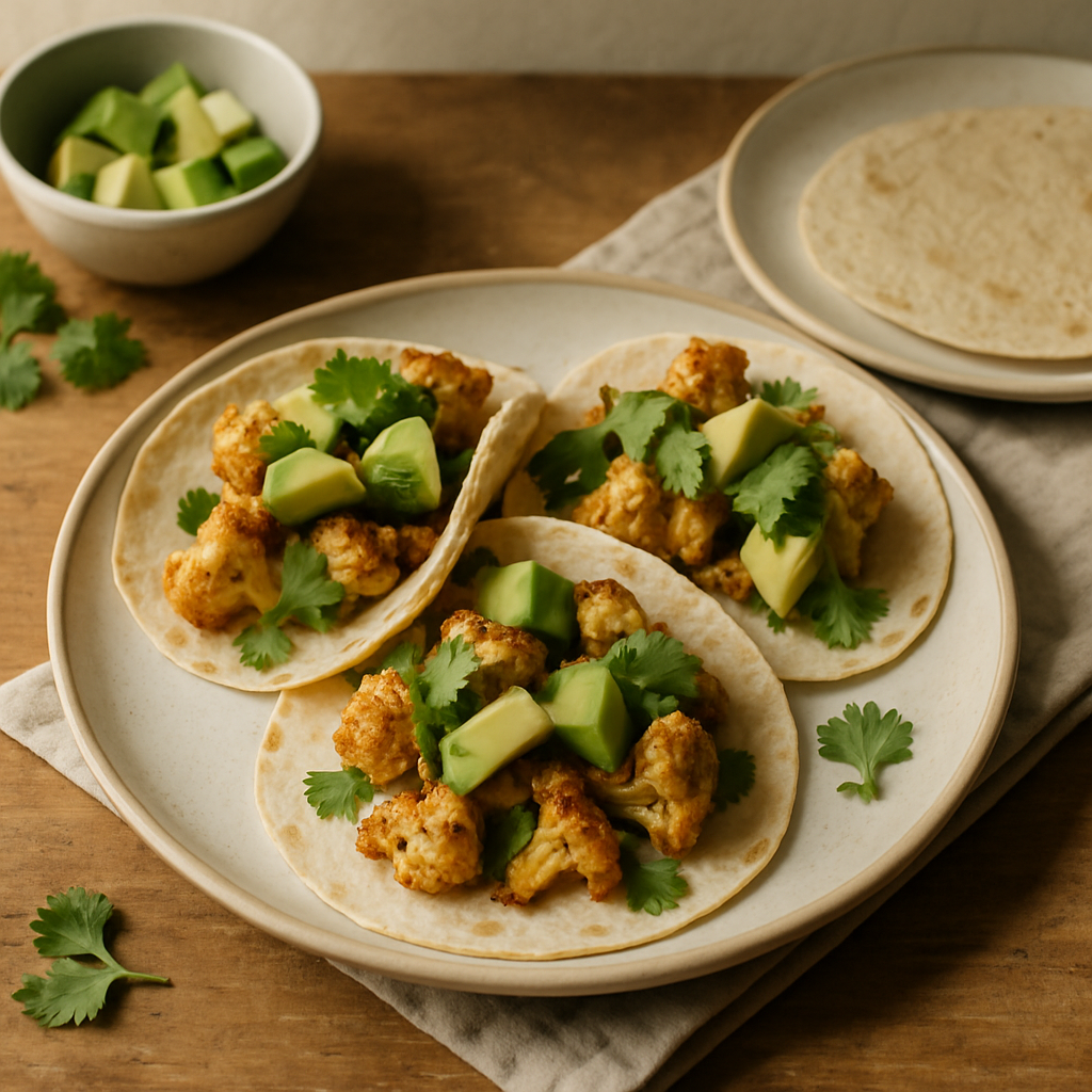 Vegan Cauliflower Tacos