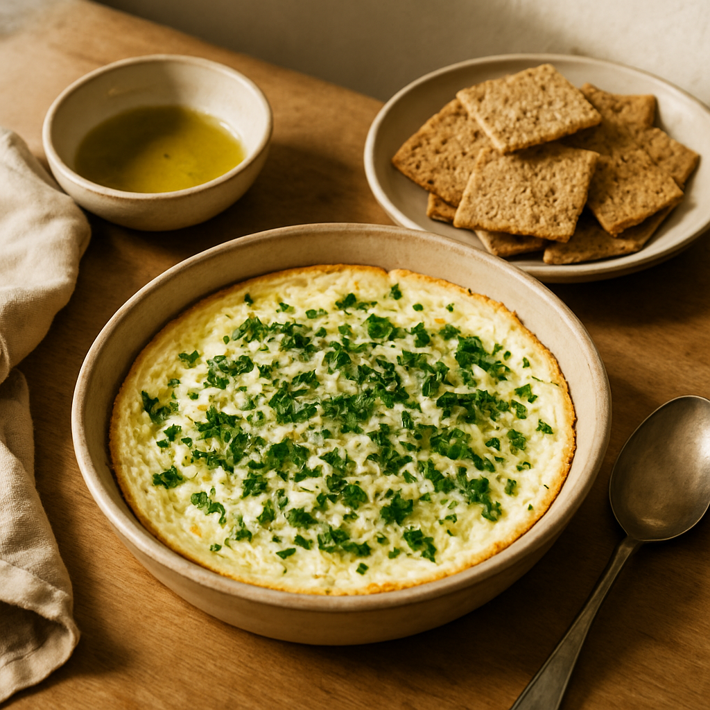 Baked Ricotta with Herbs