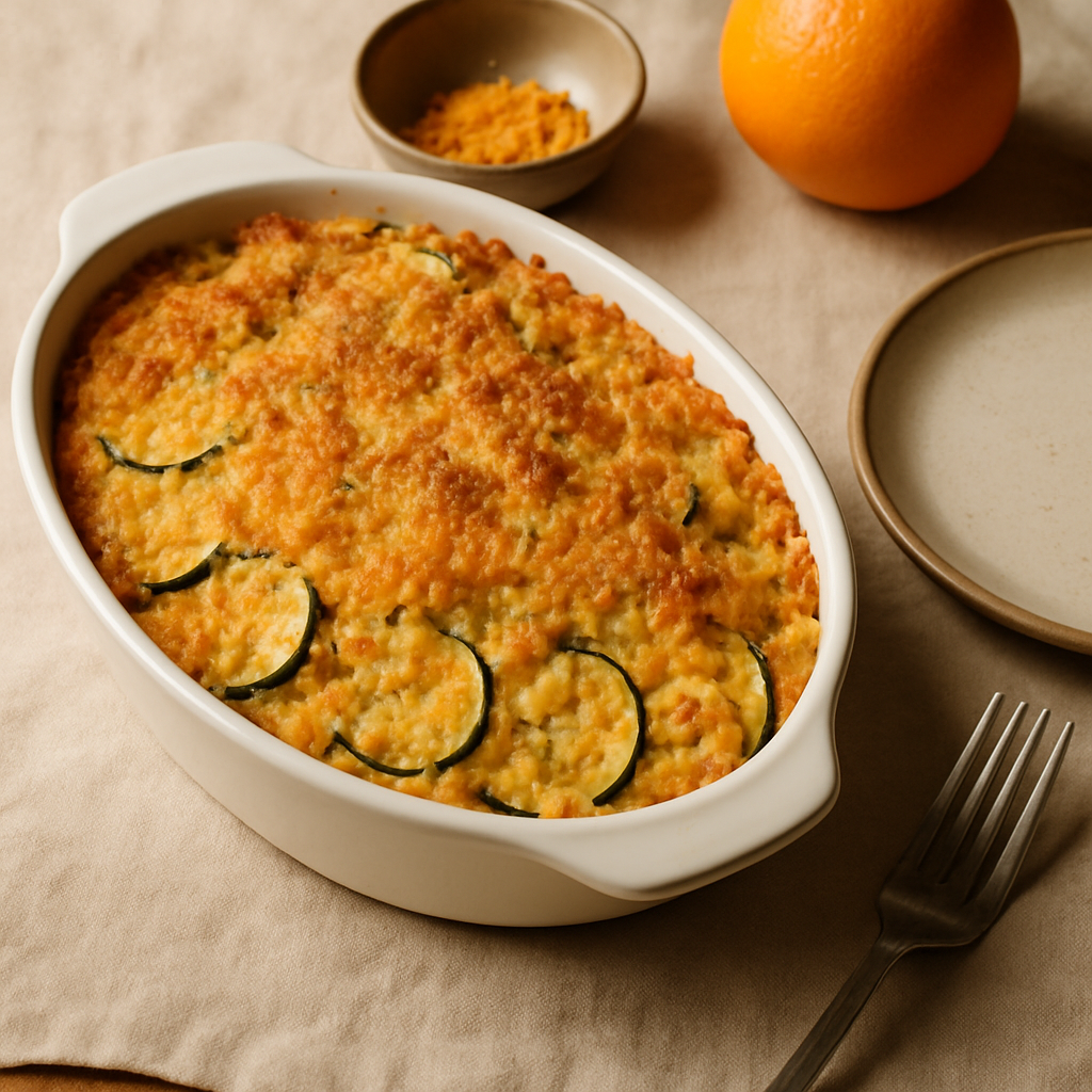 Orange Zucchini Casserole