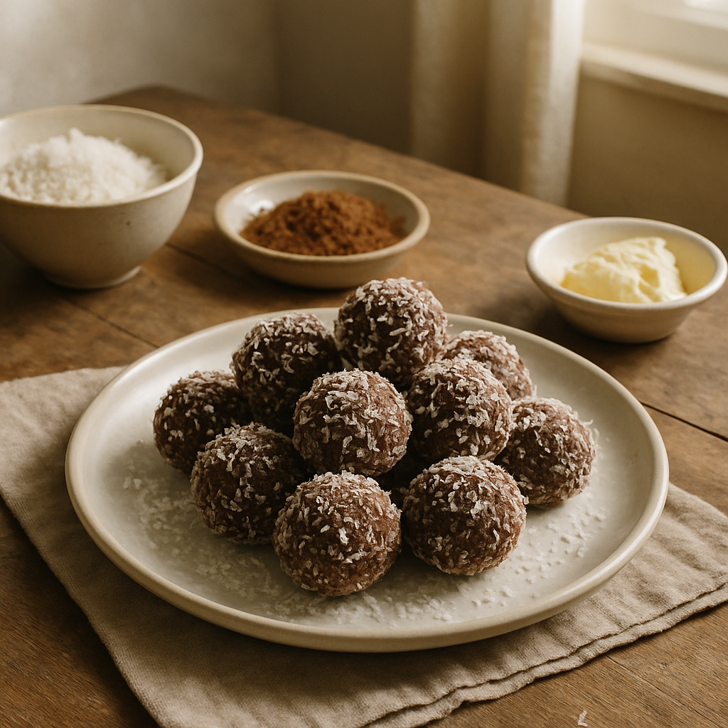 Schokoladen-Kokos-Trüffel