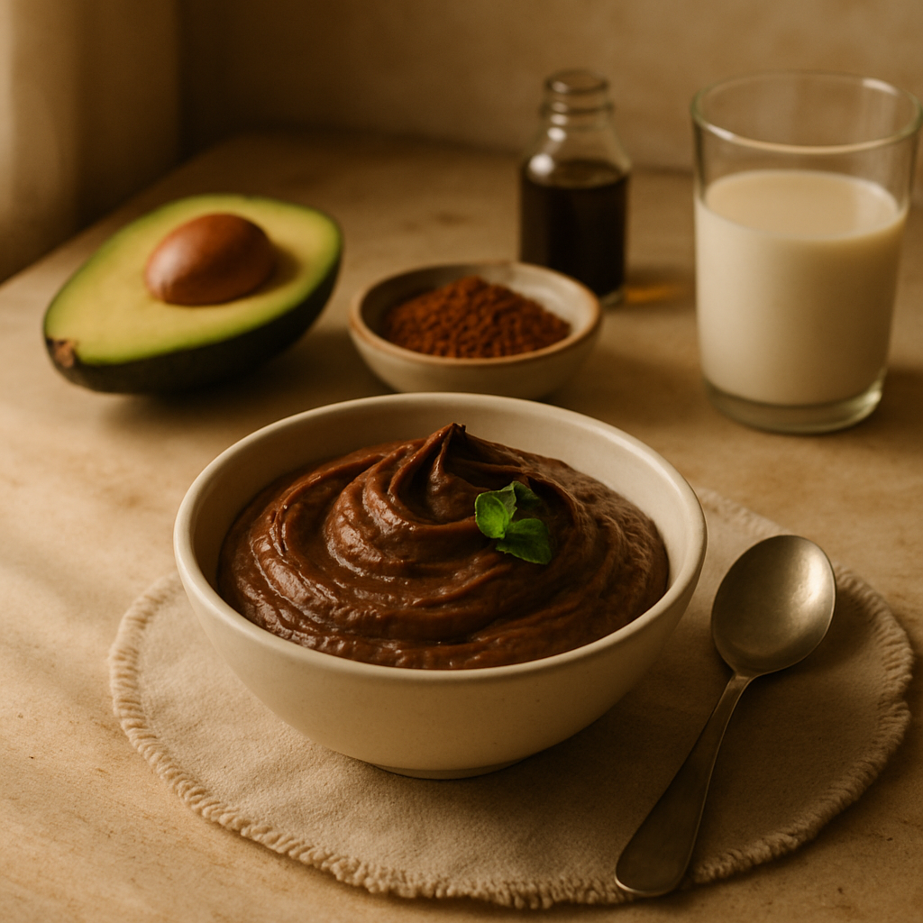 Schokoladen-Avocado-Mousse