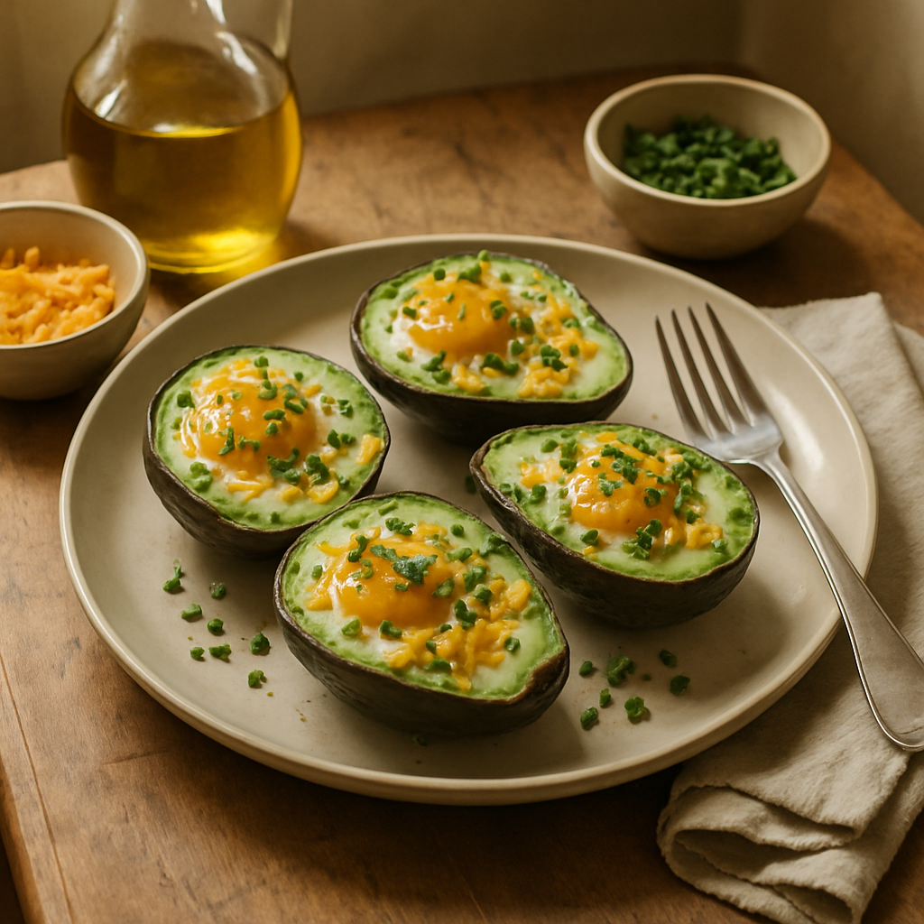 Egg Avocado Boats