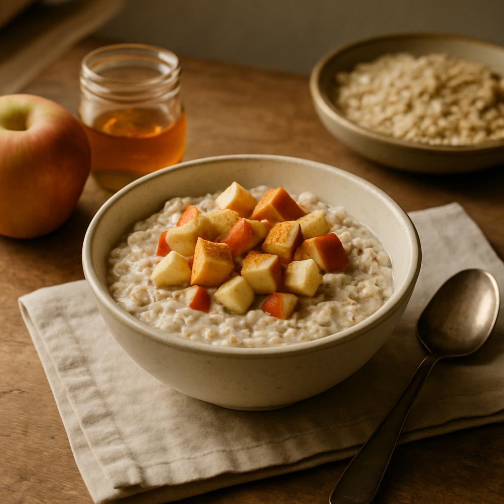 Apple Cinnamon Overnight Oats