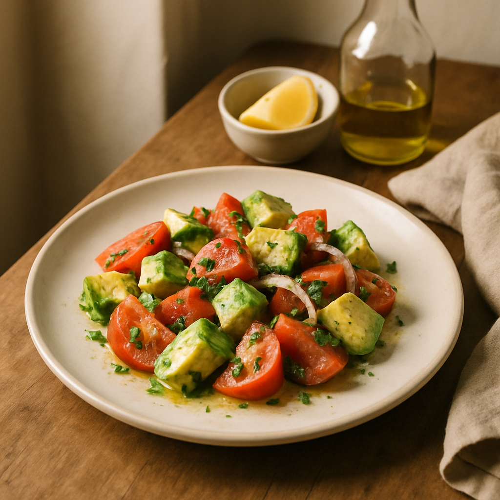 Avocado and Tomato Salad