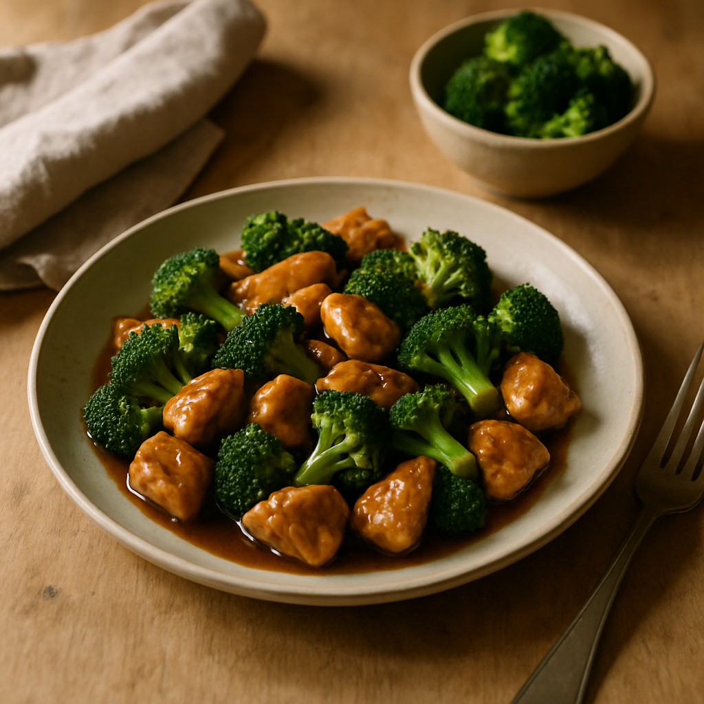 Teriyaki-Hähnchen mit Brokkoli