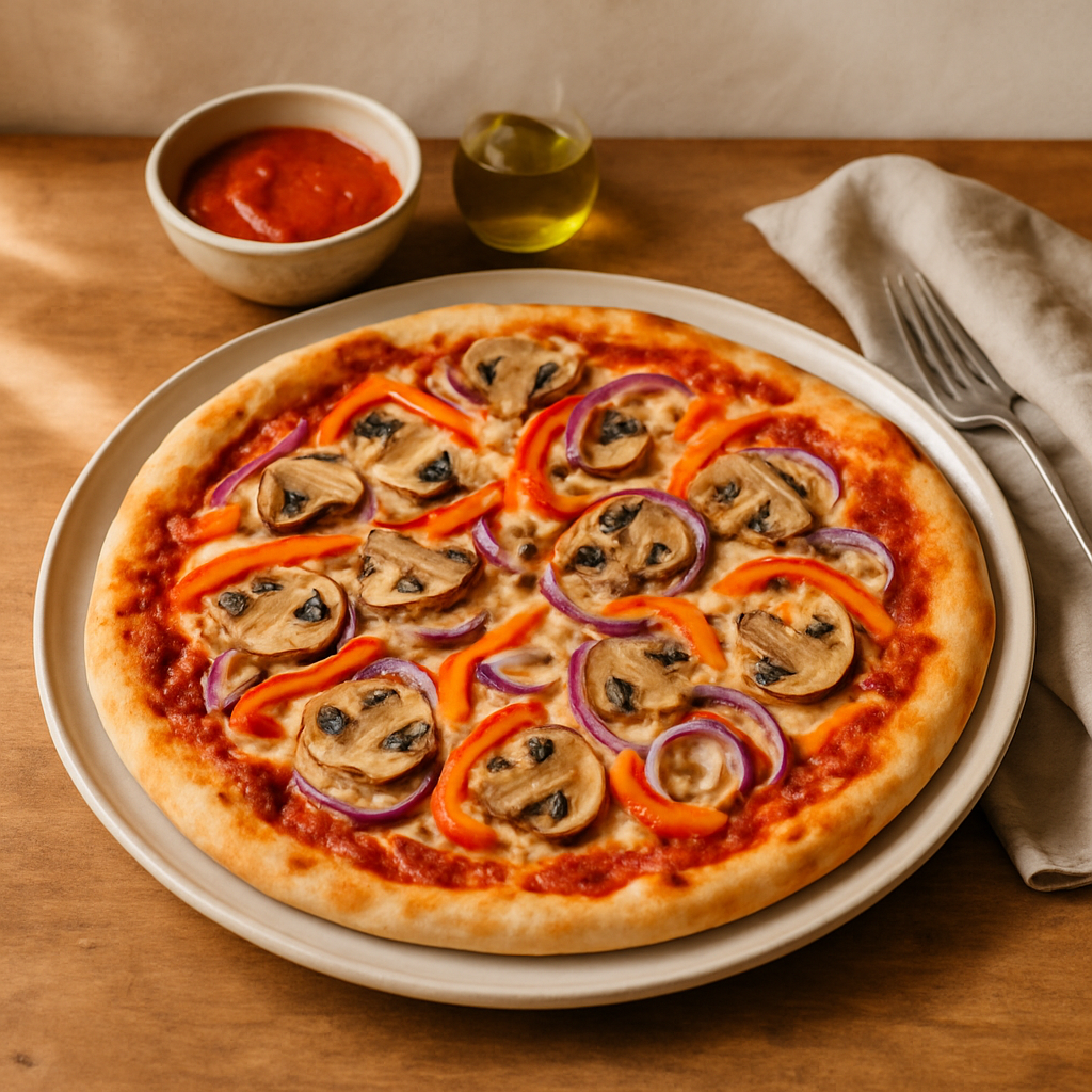 Vegane Pizza