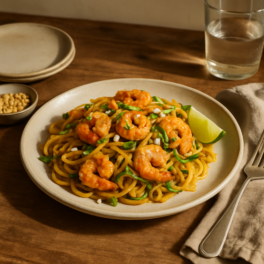 Keto-Pad-Thai mit Zoodles