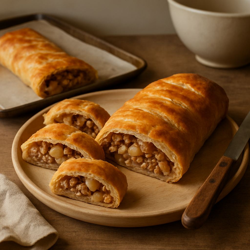 Apple and Walnut Strudel