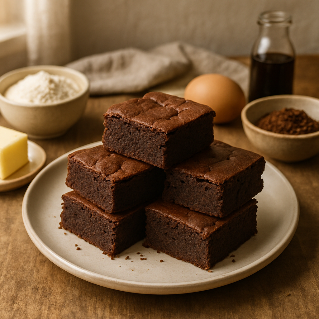 Brownies mit Kokosmehl