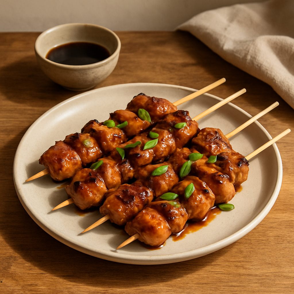 Teriyaki Chicken Skewers