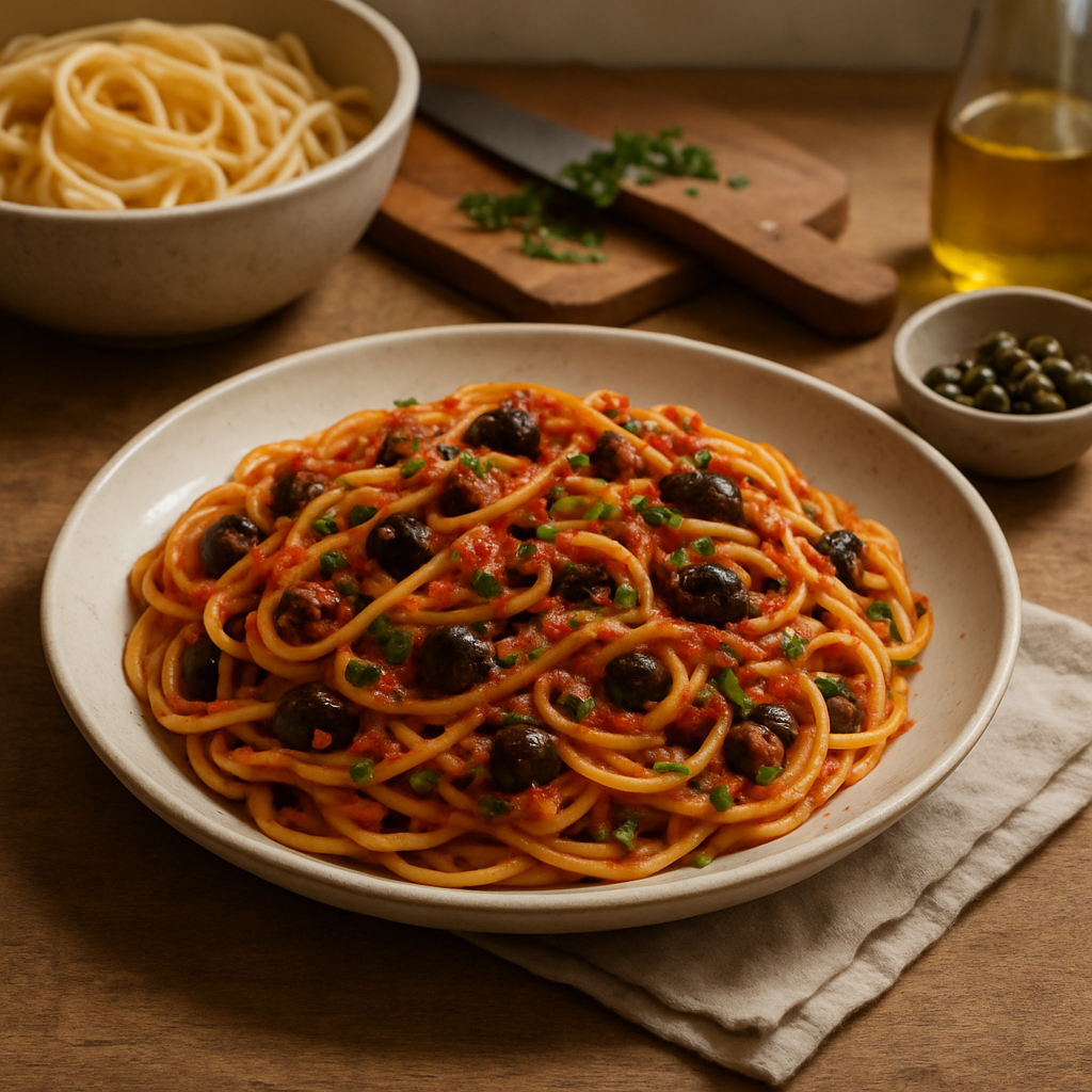 Spaghetti alla Puttanesca
