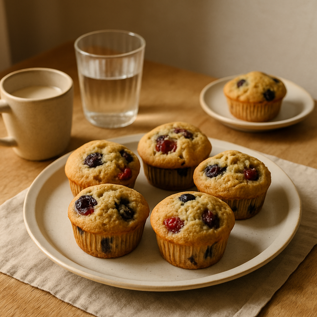 Vegan Berry Muffins