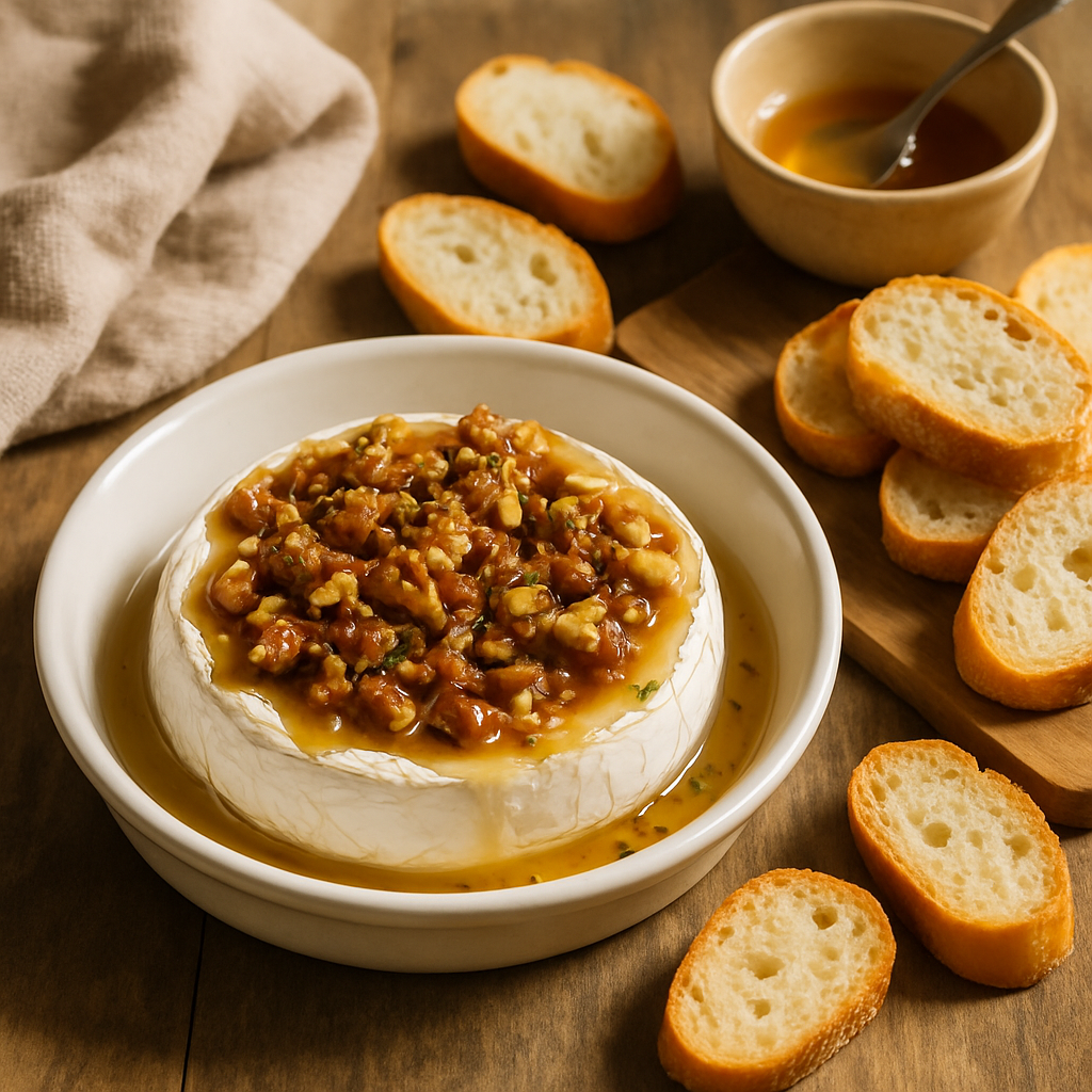 Cevizli Fırınlanmış Brie