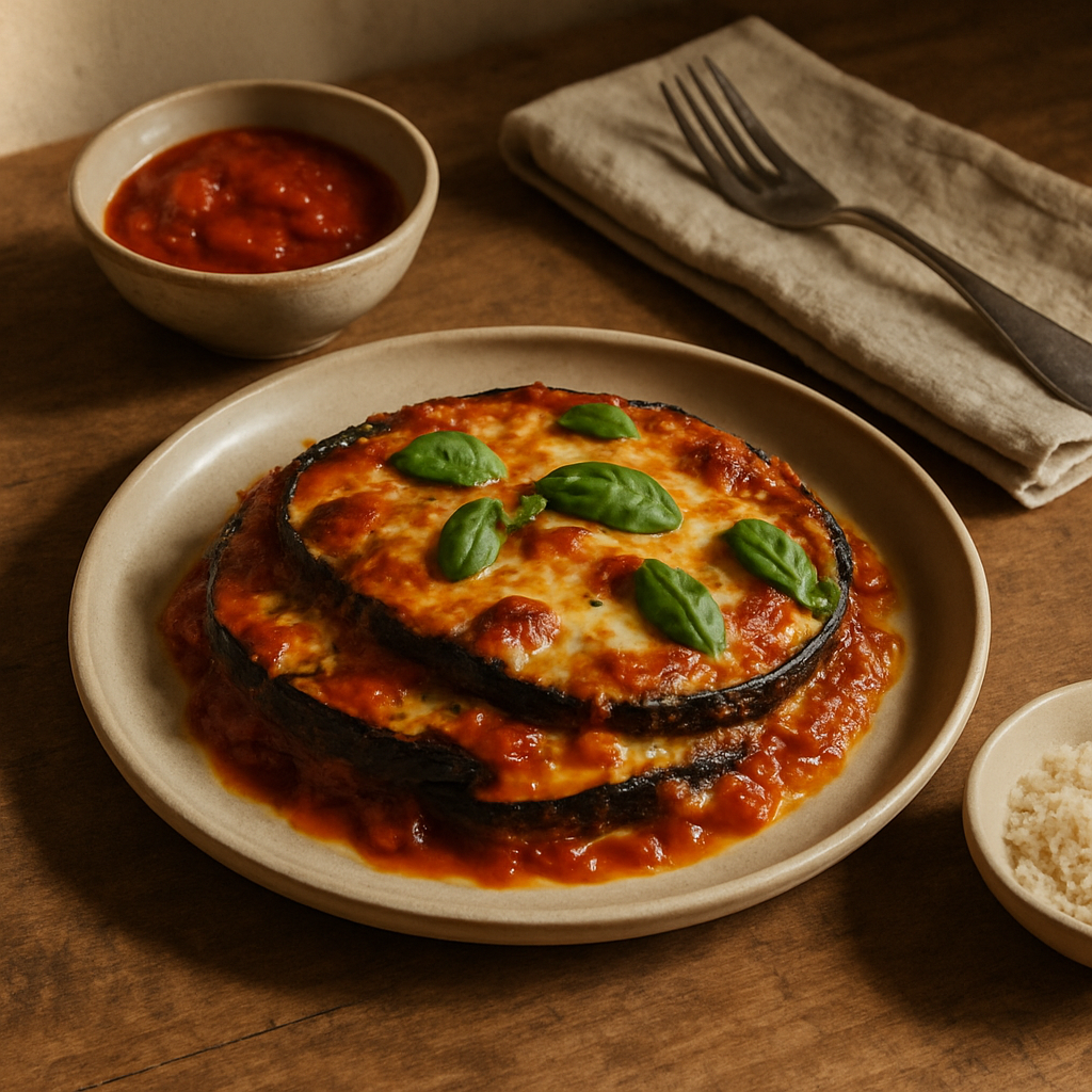 Baked Eggplant Parmesan