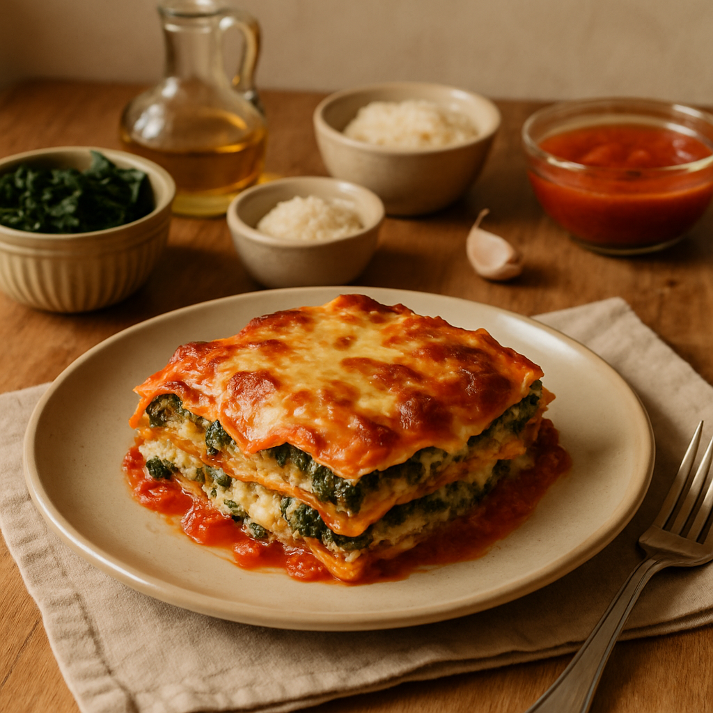 Spinach and Ricotta Lasagna