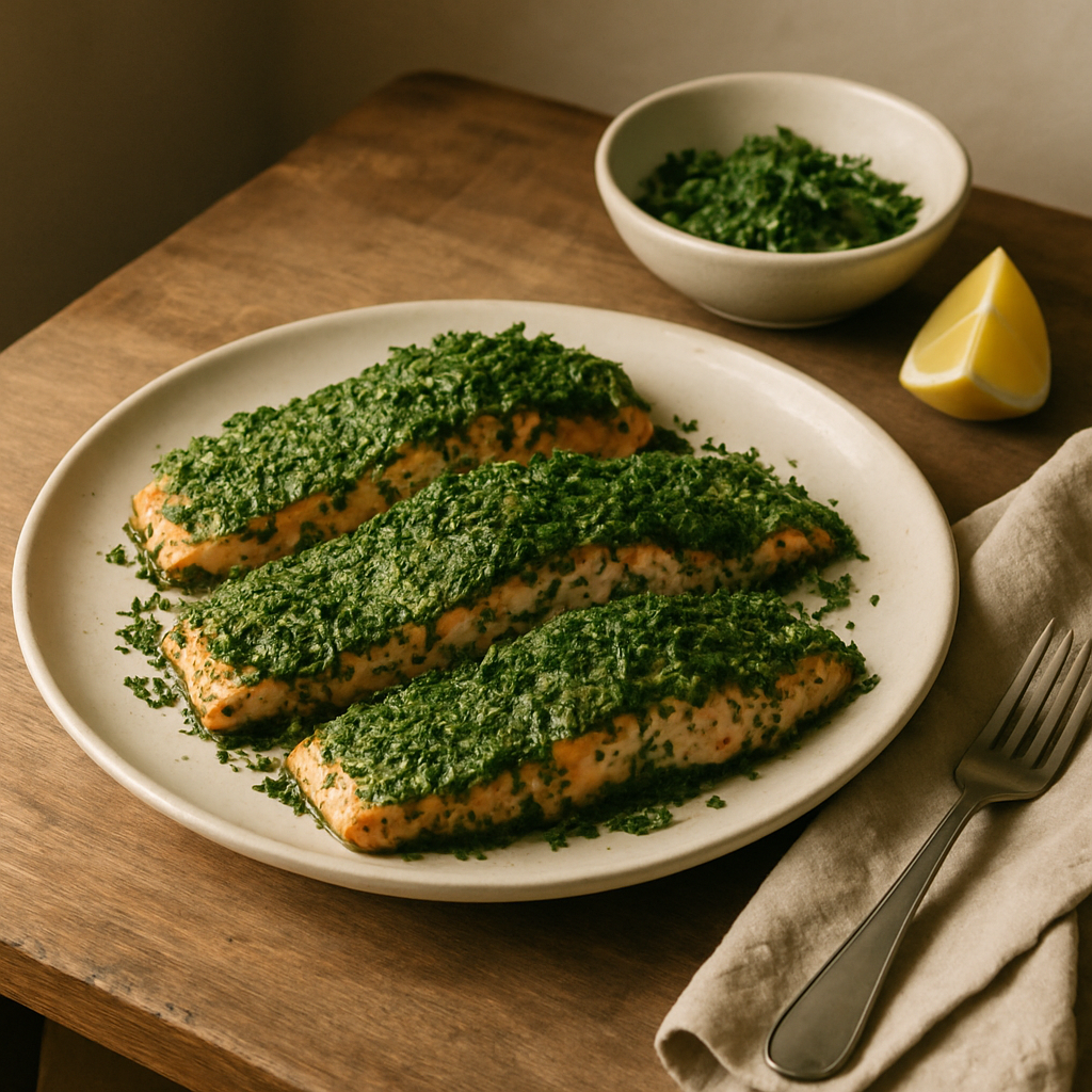 Herb-Crusted Salmon