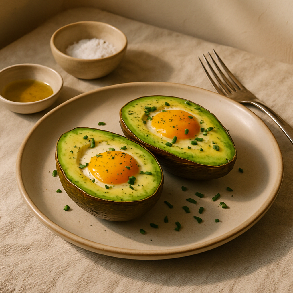 Stuffed Avocado with Egg