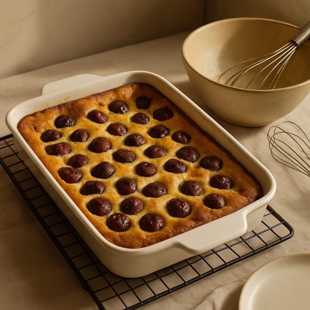 Kirazlı Clafoutis