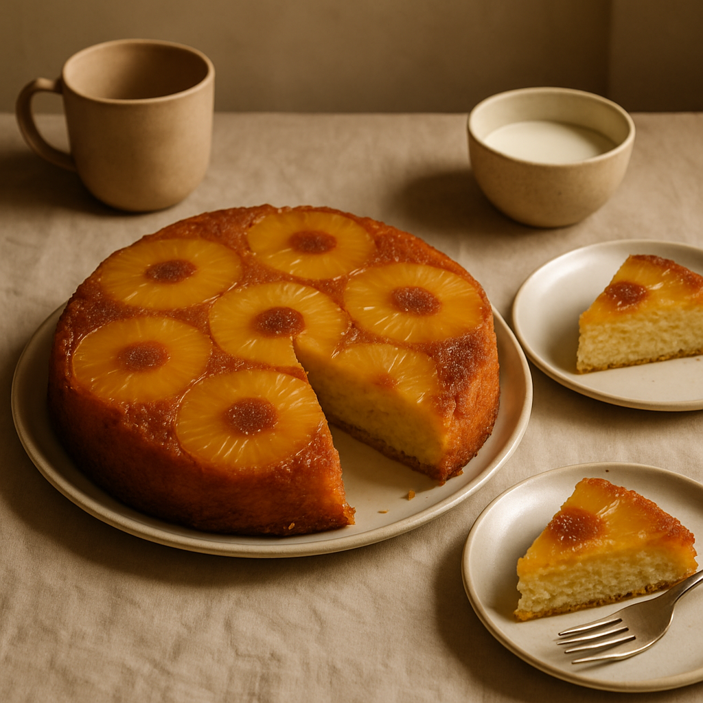 Pineapple Upside-Down Cake