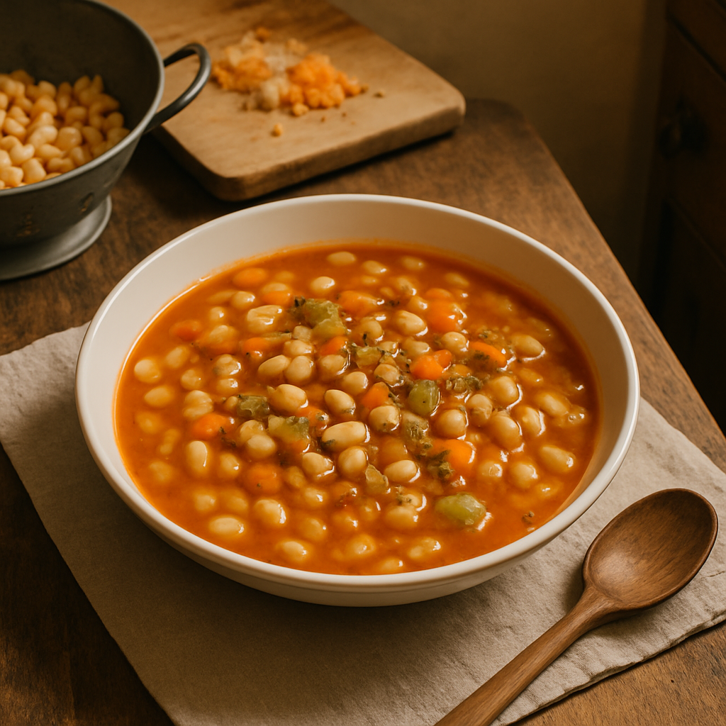 Fasolada-Bohnensuppe