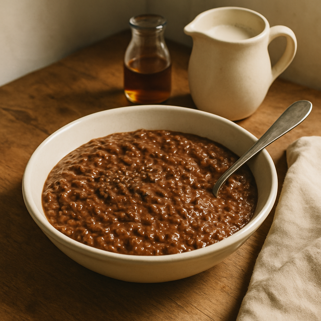Vegan Chocolate Oatmeal