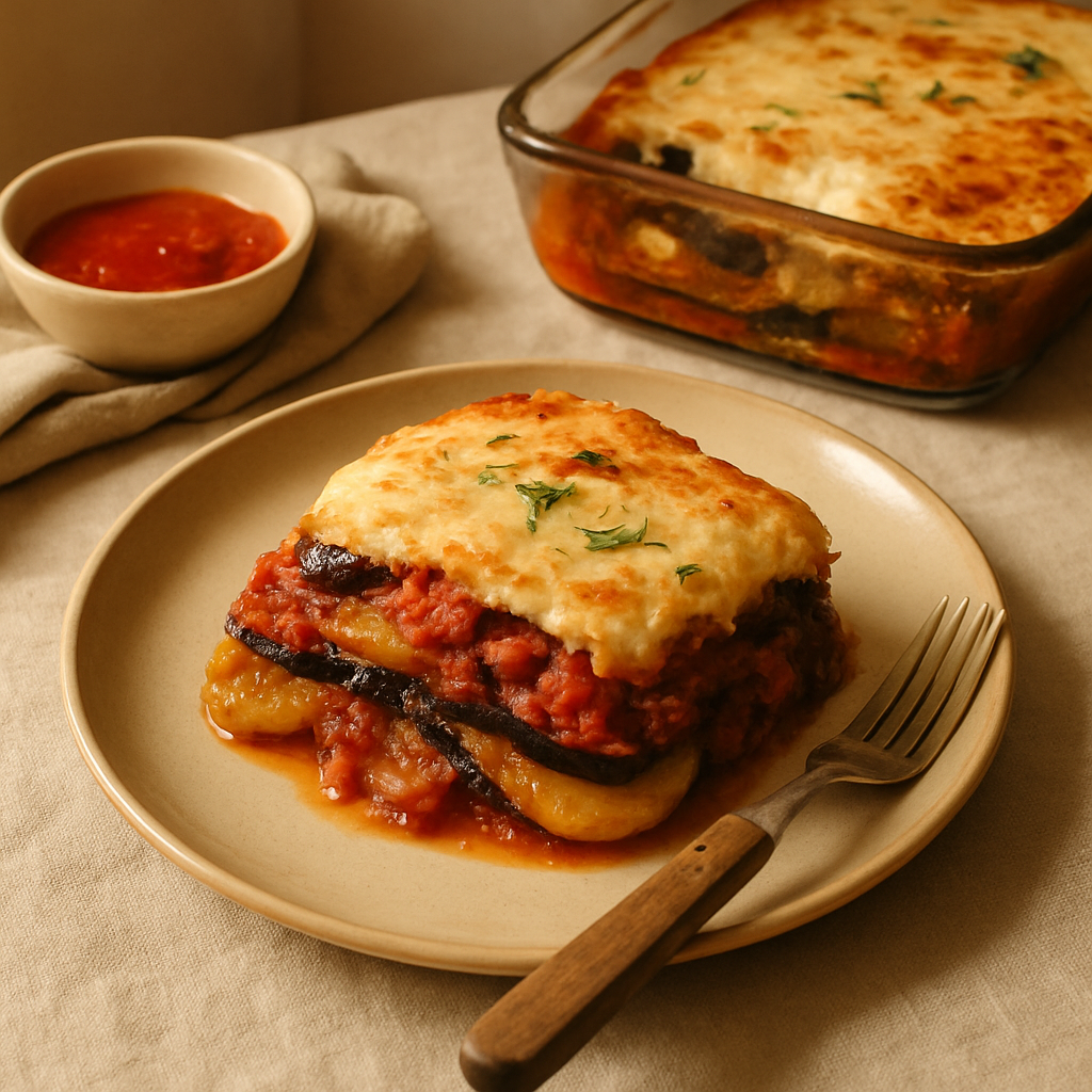Vegetarian Moussaka