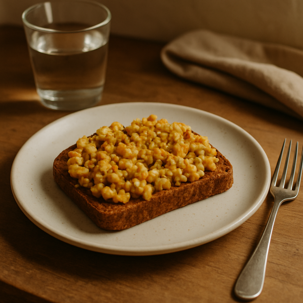 Smashed Chickpea Toast