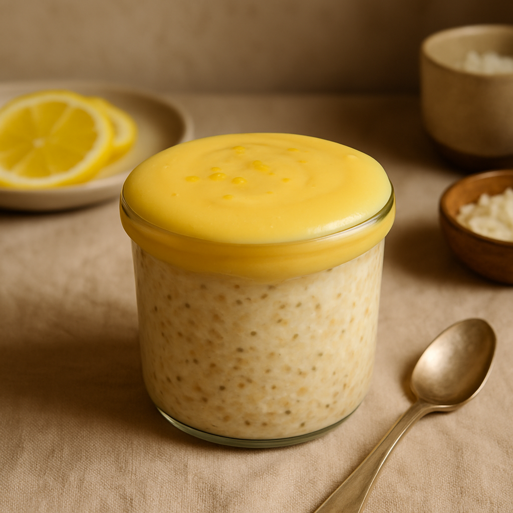 Yulaftan Limonlu Cheesecake