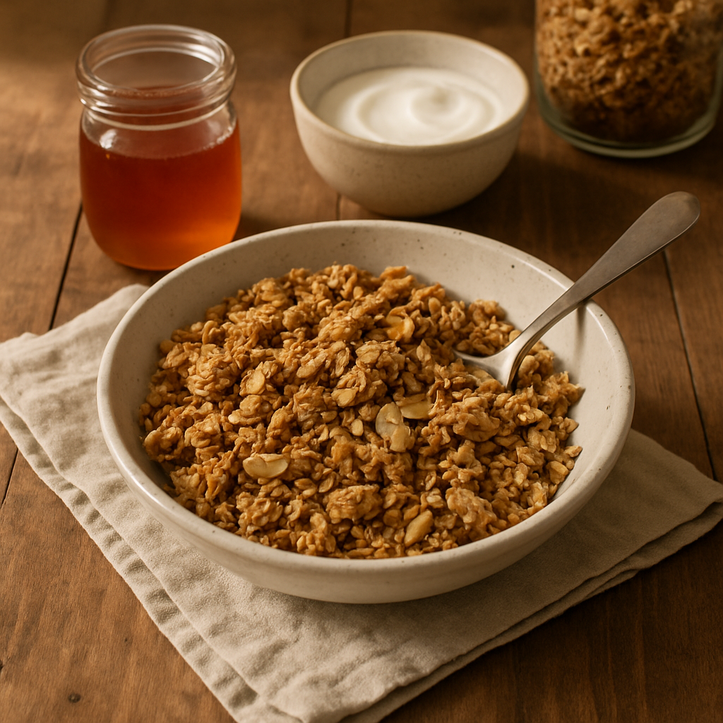 Sesam-Honig-Granola