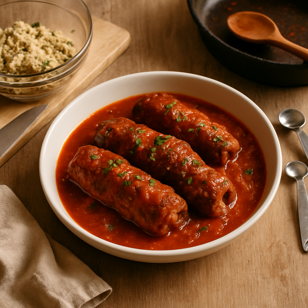 Braciole in Tomato Sauce