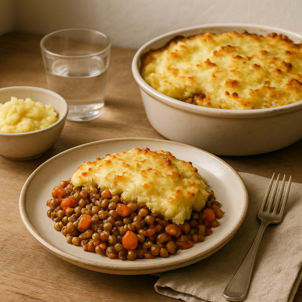 Lentil and Vegetable Shepherd's Pie