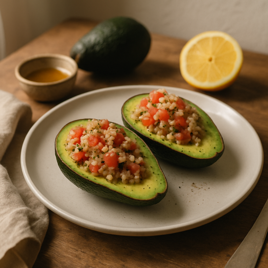 Stuffed Avocado with Quinoa