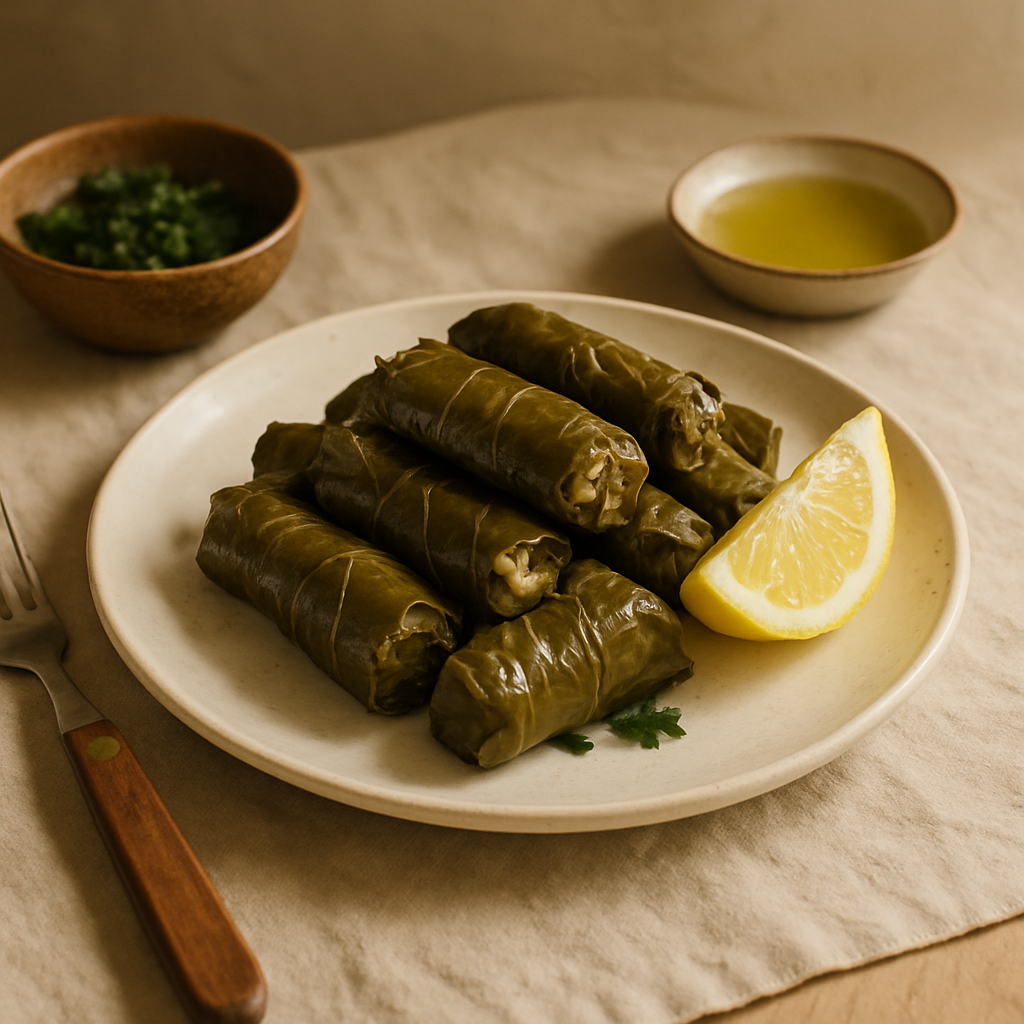 Stuffed Grape Leaves (Dolma)
