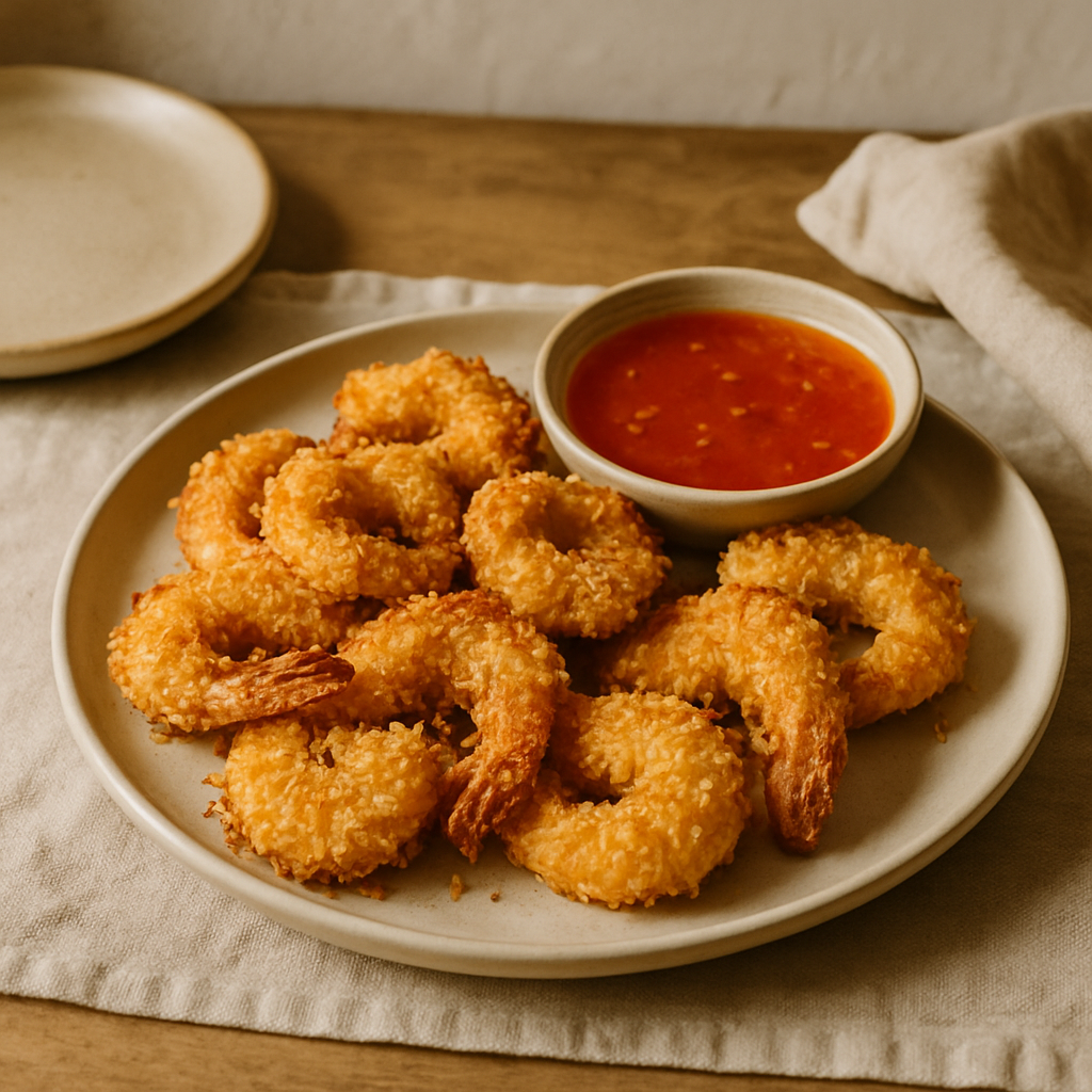Kokosgarnelen mit Dip-Sauce