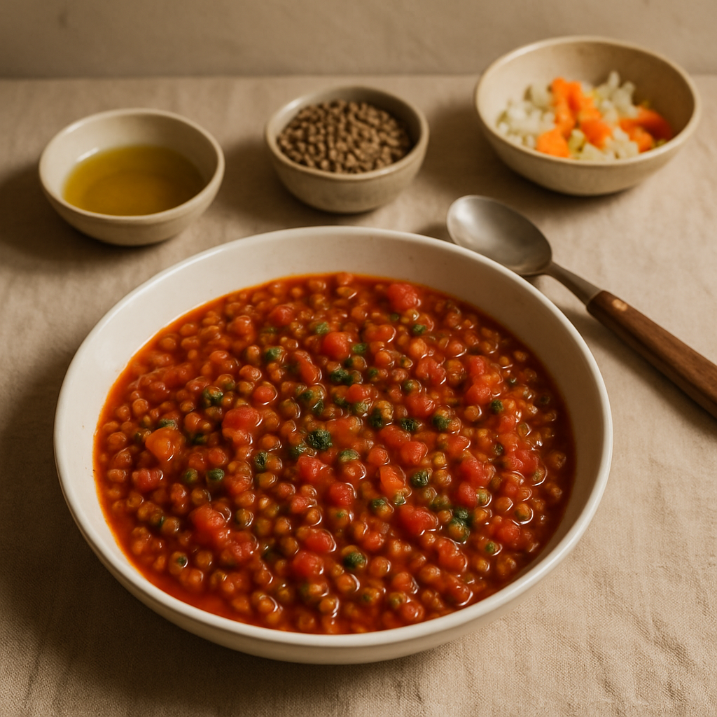 Linsen-Tomaten-Eintopf
