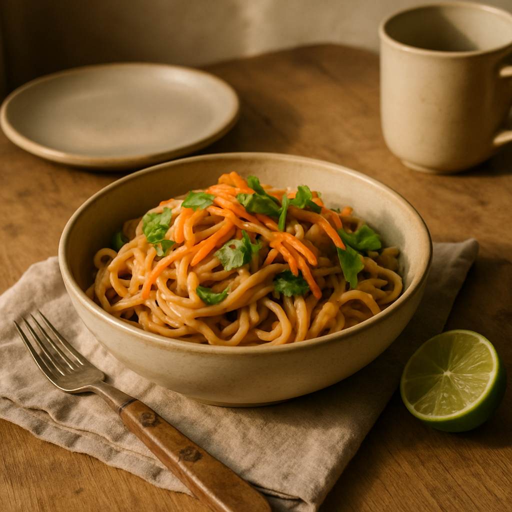 Vegan Peanut Noodles