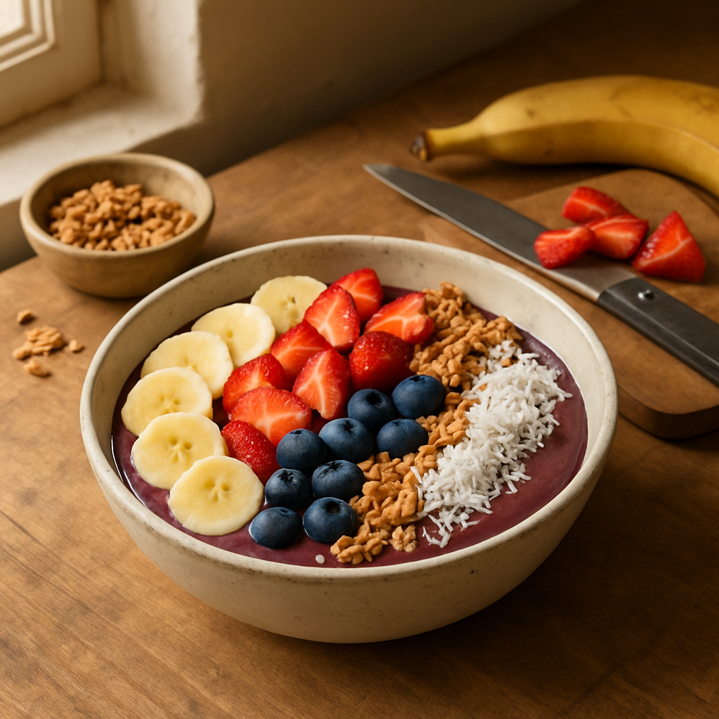 Granolalı Açaí Kasesi