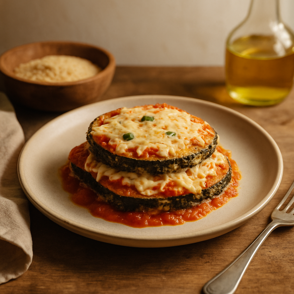 Vegan Patlıcan Parmesan