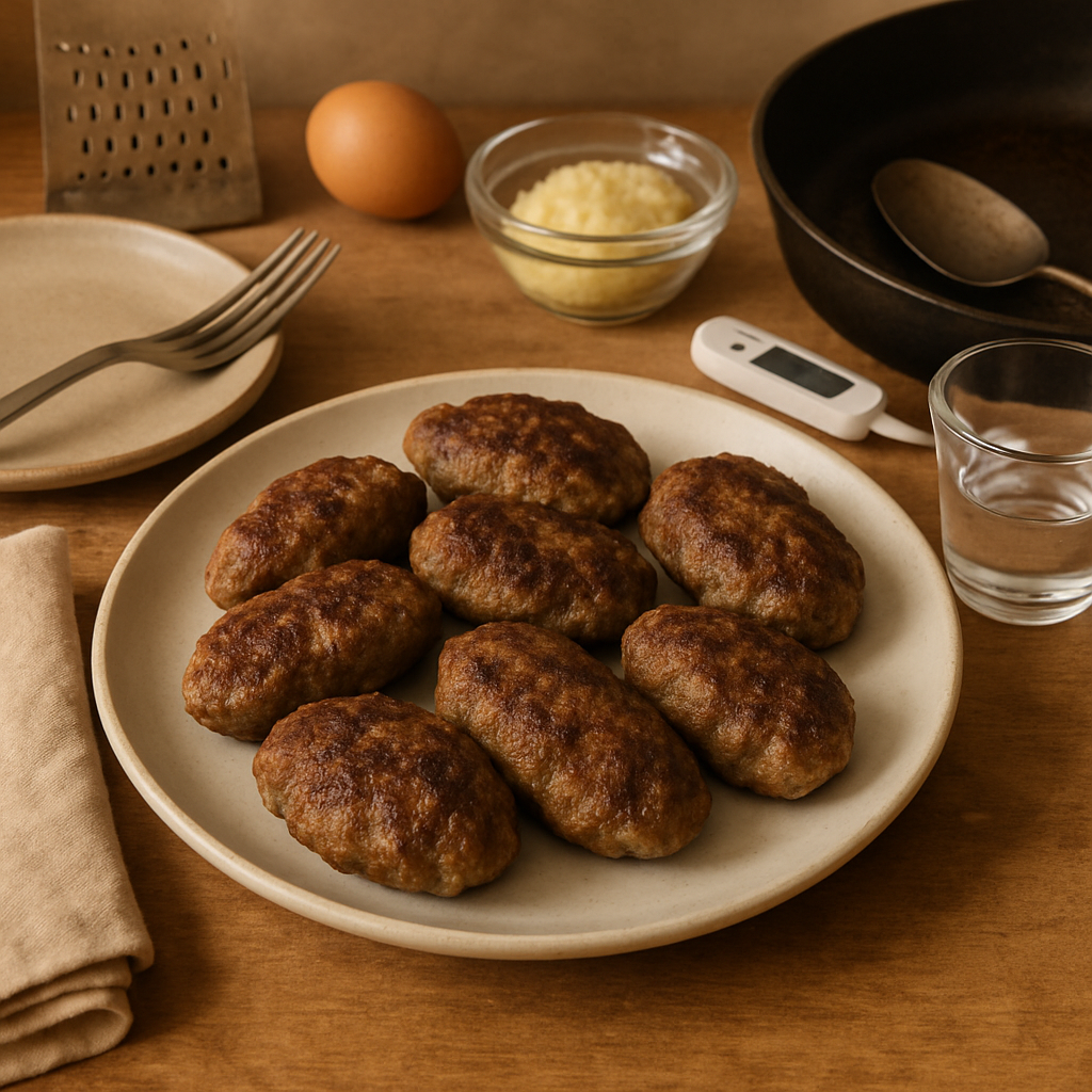 Glutensiz Türk Köftesi