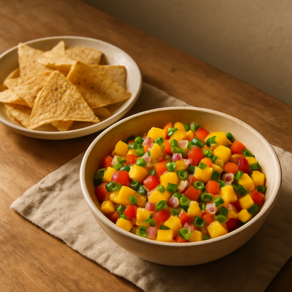 Tortilla Cipsli Mango Salsa