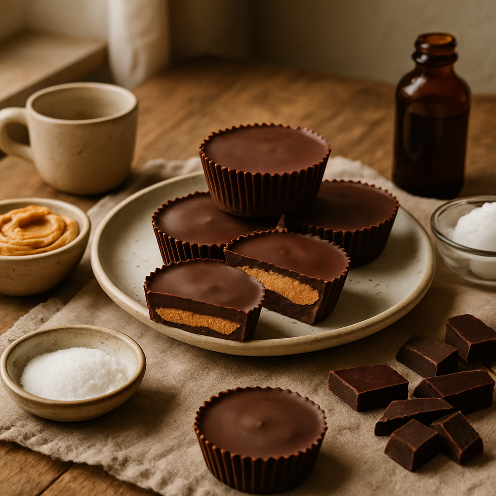 Chocolate Almond Butter Cups