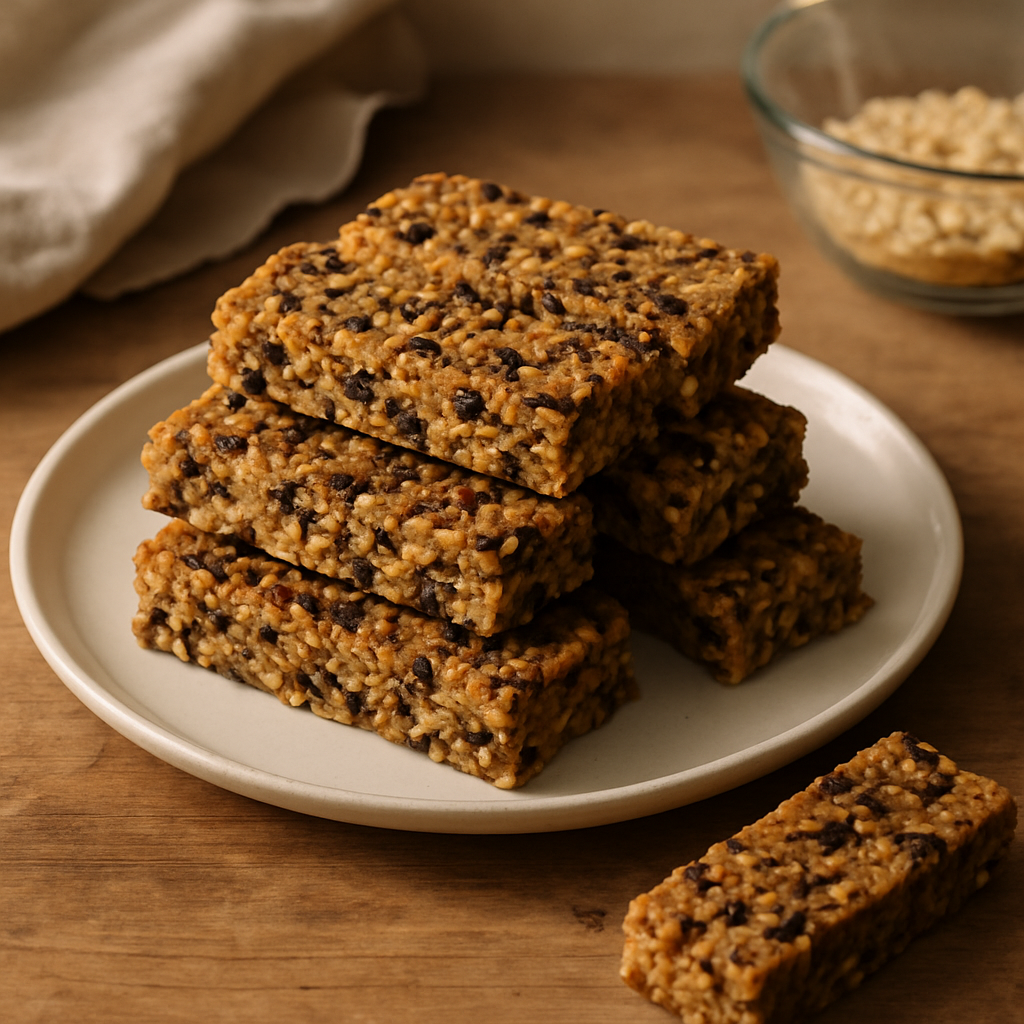 Kakao Parçacıklı Granola Barları