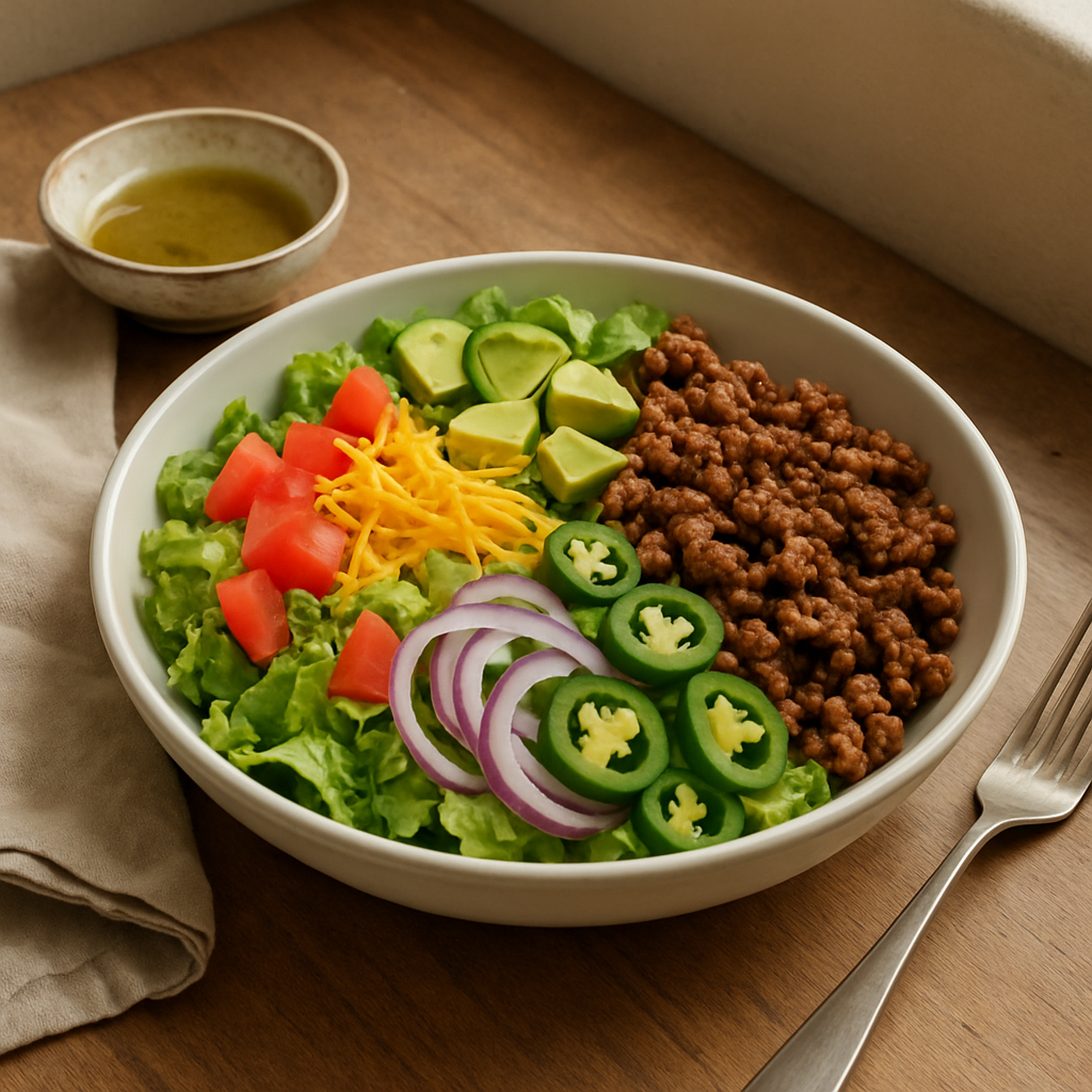 Keto-Taco-Salat