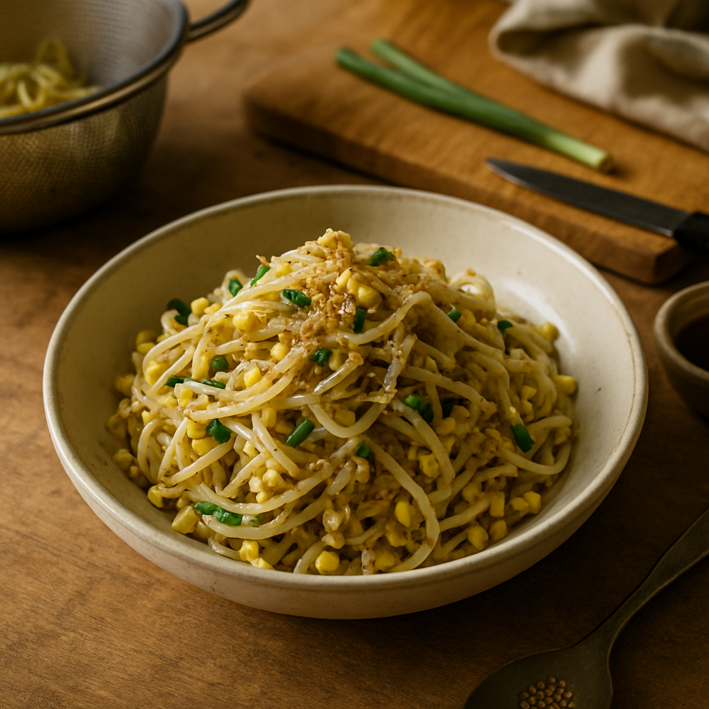 Korean Soybean Sprout Salad