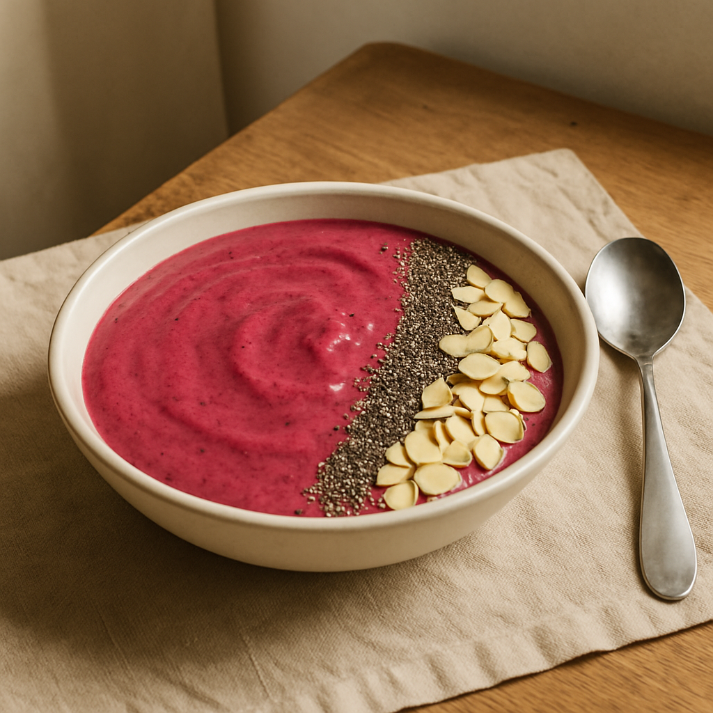 Düşük Karbonhidratlı Smoothie Kasesi