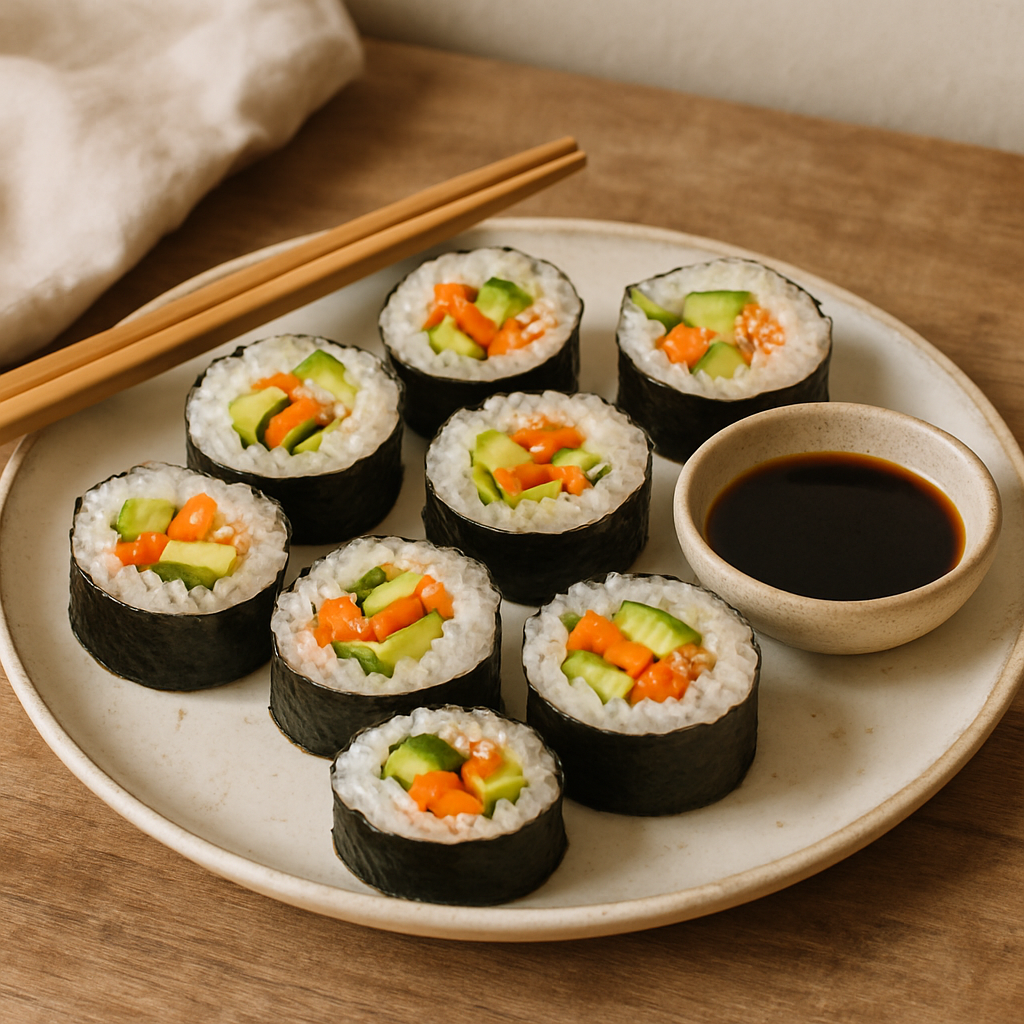 Vegetable Sushi Rolls